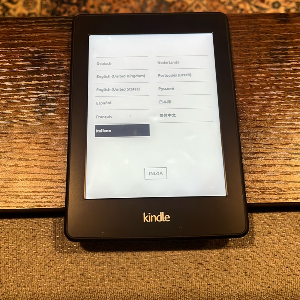 Kindle Paperwhite 6th generation